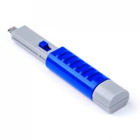 smart keeper pack 5 fijaciones de cable ethernet en puerto  llave seguridad azul
