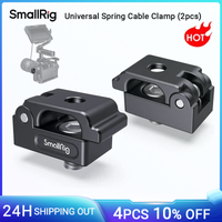 abrazadera de cable de resorte universal smallrig 2 piezas abrazadera de cable liviana y portatil para obturador de cables y cables de auriculares