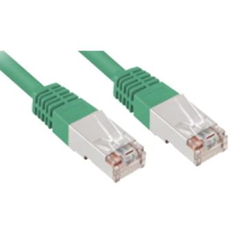 Cable de red Sharkoon 1,5 m Cat5e S/FTP Verde