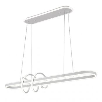 Colgante paper blanc 185w 3000-4000-6000k 16380lm c/luz ambiente remoto y reg.intensidad regx100x19cm
