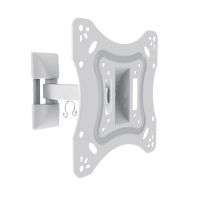 metronic soporte tv pared inclinableorientabledesplegable vesa 200x200 28 a 42 hasta 20kg blanco