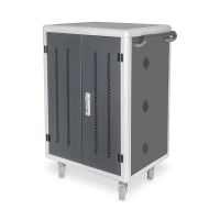 digitus dn-45002 armario de carga con ruedas para portatilestablets hasta 156