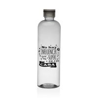 botella en silicona negro 1 l