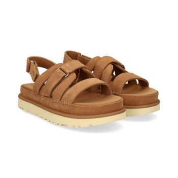 Ugg Sandalias Planas Mujer - Marrón Talla 7