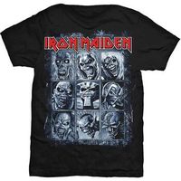 iron maiden camiseta manga larga nine eddies para mujer