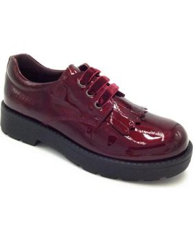 de PABLOSKY 345969 ZAPATO CORDONES CHAROL BURDEOS VARIOS COLORES