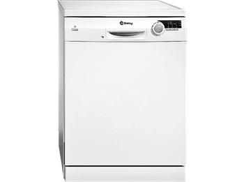 Lavavajillas - Balay 3VS572BP, 13 servicios, 5 Programas, 60 cm, Motor Extra silencio, Función pausa + carga, Blanco