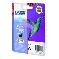 epson t0805 c13t08054011 cartucho original cian de capacidad estandar 330 paginas
