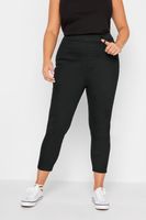 yours jeggings capri elasticos negros grace mujer curvy y tallas grandes yours
