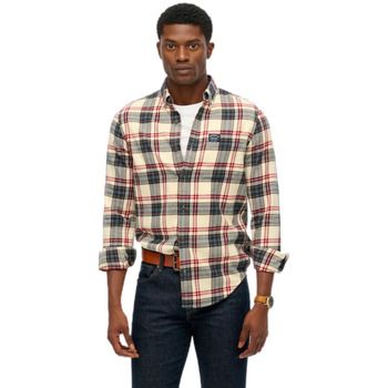 Superdry Camisa manga larga Bucheron para hombre
