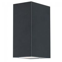 aplique de pared exterior confo 2 luces