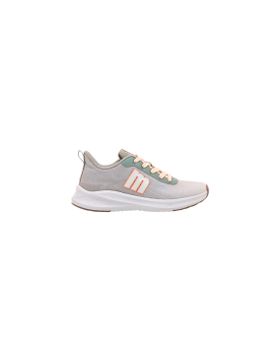 Zapatillas Mustang 2025 V Attitude Mujer Flykniting Gris Claro
