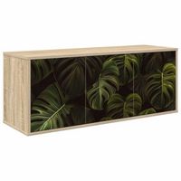 mueble de tv montado en la pared elburg 102 x 33 x 40 cm vidaxl