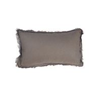 funda de cojin lino bazar bizar smoky vibe gris