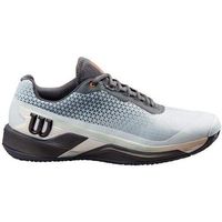 zapatillas wilson rush pro 40 shift clay azul marfil naranja