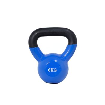 OZIO FITNESS Kettlebell Pesa Rusa con Recubrimiento de Vinilo 6 kg Fitness Musculación