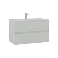 mueble para lavabo  - 91 x 51 x 55 cm - mate cashmere