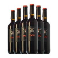 vinedos de yaso vino tinto toro joven 75 cl 135 vol pack de 6 unidades