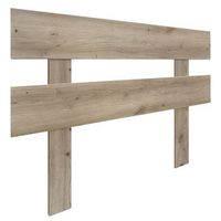 dhome cabecero roble 110cm horizontal estilo valla con patas madera reciclada dm herrajes incluidos 110cm horizontal valla roble