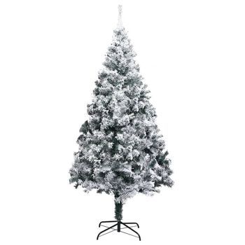 Árbol De Navidad | Decoraciones De Navidad Artificial Verde Con Nieve 180 Cm