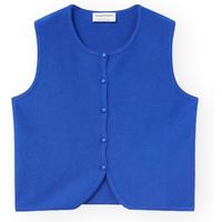 compania fantastica chaqueta de punto compania fantastica top 10216 - blue para mujer