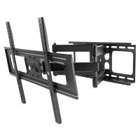 klack soporte para tv de 26 a 65 giratorio con vesa de 200x100 a 600x400mm con tornilleria