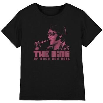Elvis Presley Camiseta The King para niña