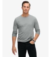 superdry para hombre m6010879a camiseta classic essential azul s casual algodon manga larga