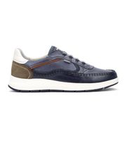 pikolinos para hombre m7w-6423c1 zapatillas de piel salamanca azul 40 plano cordones casual clasico
