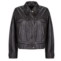 only cazadora de cuero onlmelle faux leather para mujer