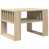 mesa de centro 66x495x45 cm madera - marron