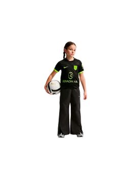 Camiseta de Fútbol Nike Atlético de Madrid Df Stad Aw Infantil Negro