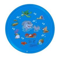 colchon de sprinkler inflable para ninos pvc piscina azul 17m