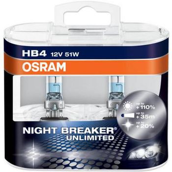 Nightbreaker UNLIMITED - Performance Bulbs - HB4 9006 Twin Box