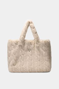 Bolso Trenzado De Piel Sintética