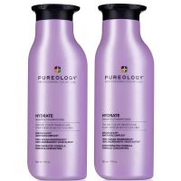 pureology hydrate shampoo duo 2 x 266ml