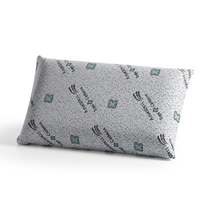 almohada viscoelastica 50x30cm travelhome con carbono para su descanso cervical y de viaje uso dual viscolastica 100 doble funda lavable