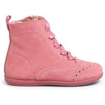 Pisamonas Botines Bota Pascuala Serraje Lazo Raso para niña