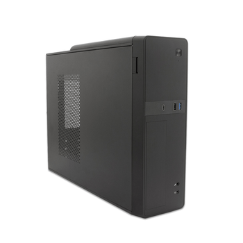 COOLBOX COOLBOX CAJA MATX SLIM T310 USB-C 3.2 GEN1 + MULTILECTOR SD FTE.B500GR-S 500W Negro Incluye Fuente
