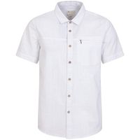 mountain warehouse camisa manga corta nut para hombre