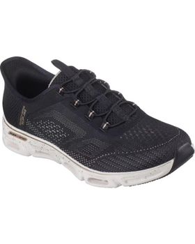 de SKECHERS 104610 ZAPATILLAS CASUAL DE MUJER SLIP NEGRO Y ORO