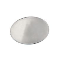 soporte de matricula oval plano
