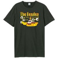 amplified clothing camiseta manga larga yellow submarine bubbles para mujer