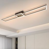 nettlife plafon led 32w moderno blanco calido 3000k