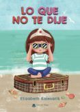 lo que no te dije
