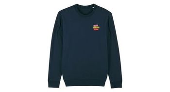 Cois unisex  ciclismo  80  mental 20  piernas  sudadera azul