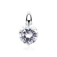 colgante moderno plata 925 circonitas