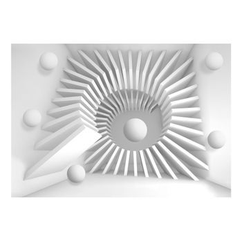 Papel Pintado 3d - Rompecabezas Blanco (250x175 Cm)