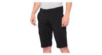 culotte mtb 100  ridecamp negro