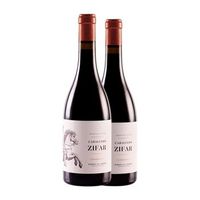 zifar vino tinto caballero ribera 75 cl 145 vol pack de 2 unidades